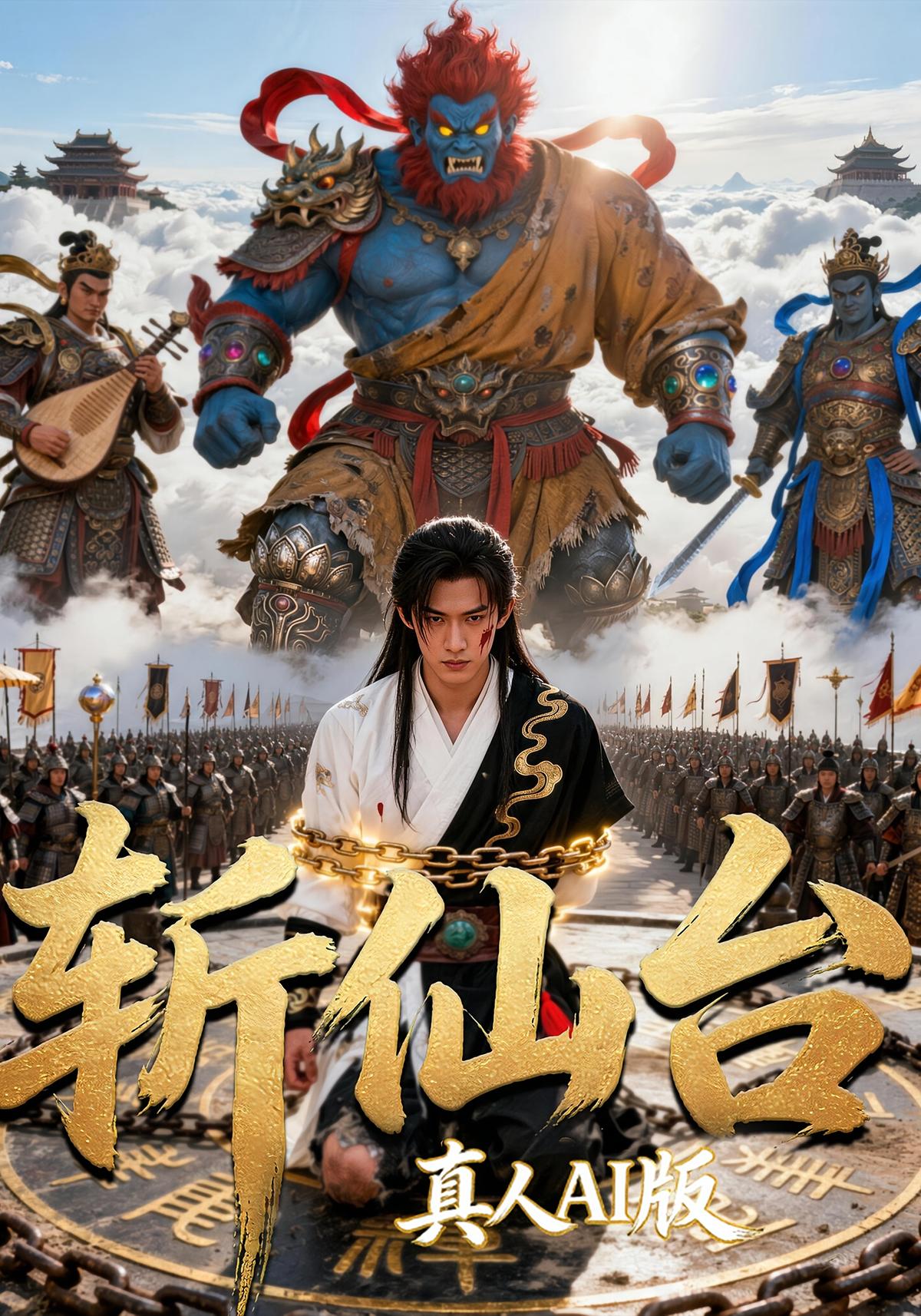 斩仙台真人AI版相关公开海报